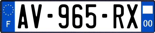 AV-965-RX
