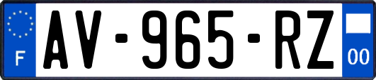 AV-965-RZ