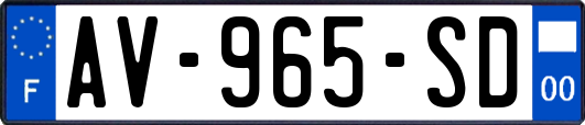 AV-965-SD