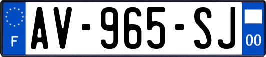 AV-965-SJ