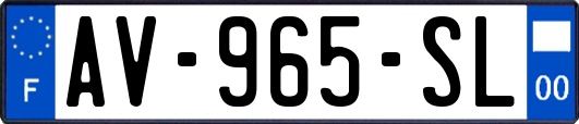 AV-965-SL