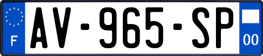 AV-965-SP
