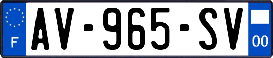 AV-965-SV