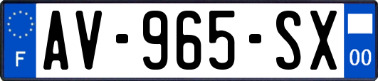 AV-965-SX