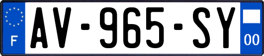 AV-965-SY