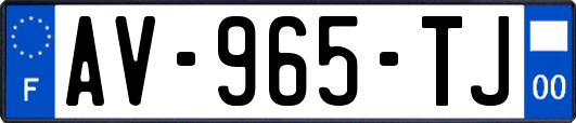 AV-965-TJ