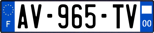AV-965-TV