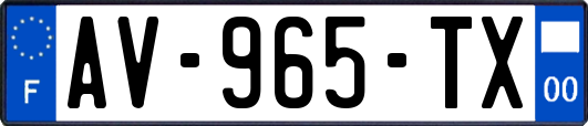 AV-965-TX