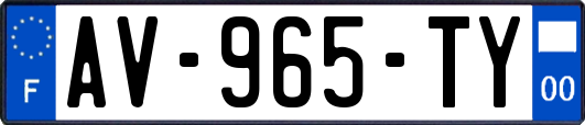 AV-965-TY