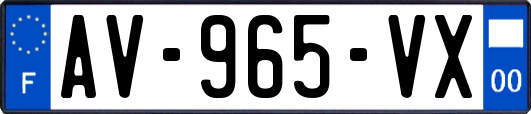 AV-965-VX