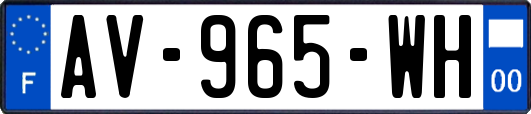 AV-965-WH