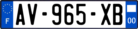 AV-965-XB
