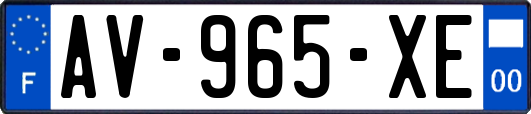 AV-965-XE