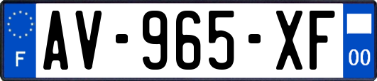 AV-965-XF