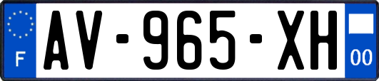 AV-965-XH