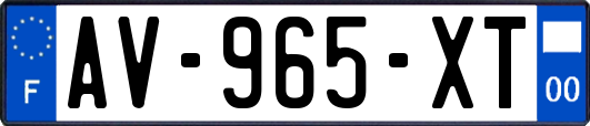 AV-965-XT