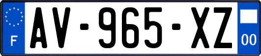 AV-965-XZ