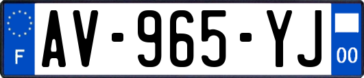 AV-965-YJ