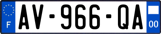 AV-966-QA