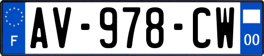 AV-978-CW