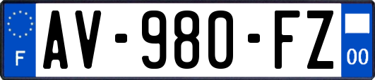 AV-980-FZ