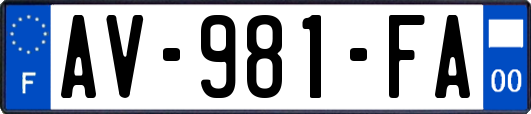 AV-981-FA
