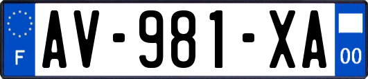 AV-981-XA