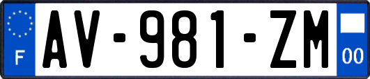 AV-981-ZM