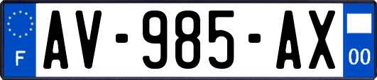 AV-985-AX