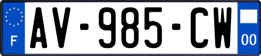 AV-985-CW