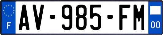 AV-985-FM