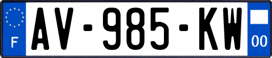 AV-985-KW