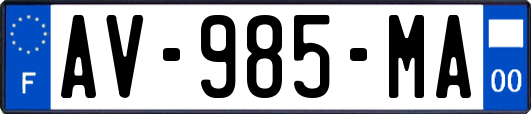 AV-985-MA
