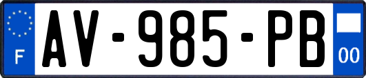 AV-985-PB
