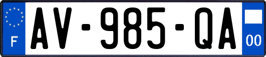 AV-985-QA