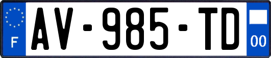 AV-985-TD