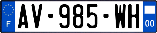 AV-985-WH