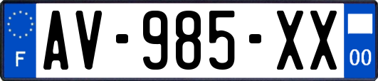 AV-985-XX