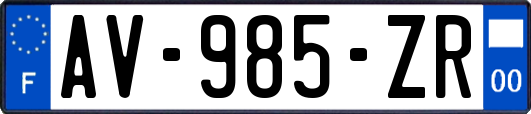 AV-985-ZR