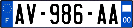 AV-986-AA