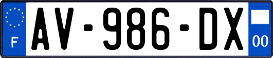AV-986-DX