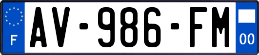 AV-986-FM