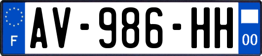 AV-986-HH