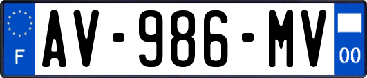 AV-986-MV