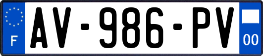 AV-986-PV