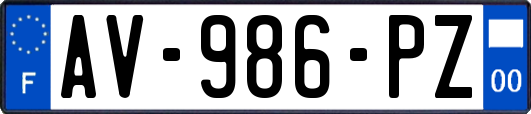 AV-986-PZ