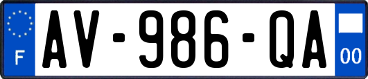 AV-986-QA
