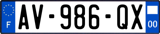 AV-986-QX