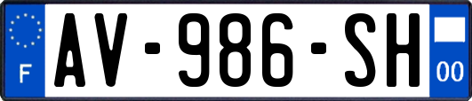 AV-986-SH