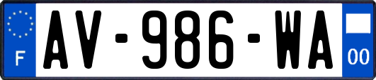 AV-986-WA